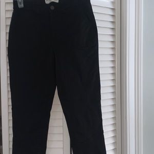 Black cargo pants. Very comfortable